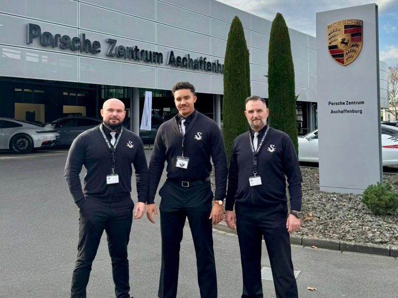 SV-Security bei Porsche Zentrum Aschaffenburg