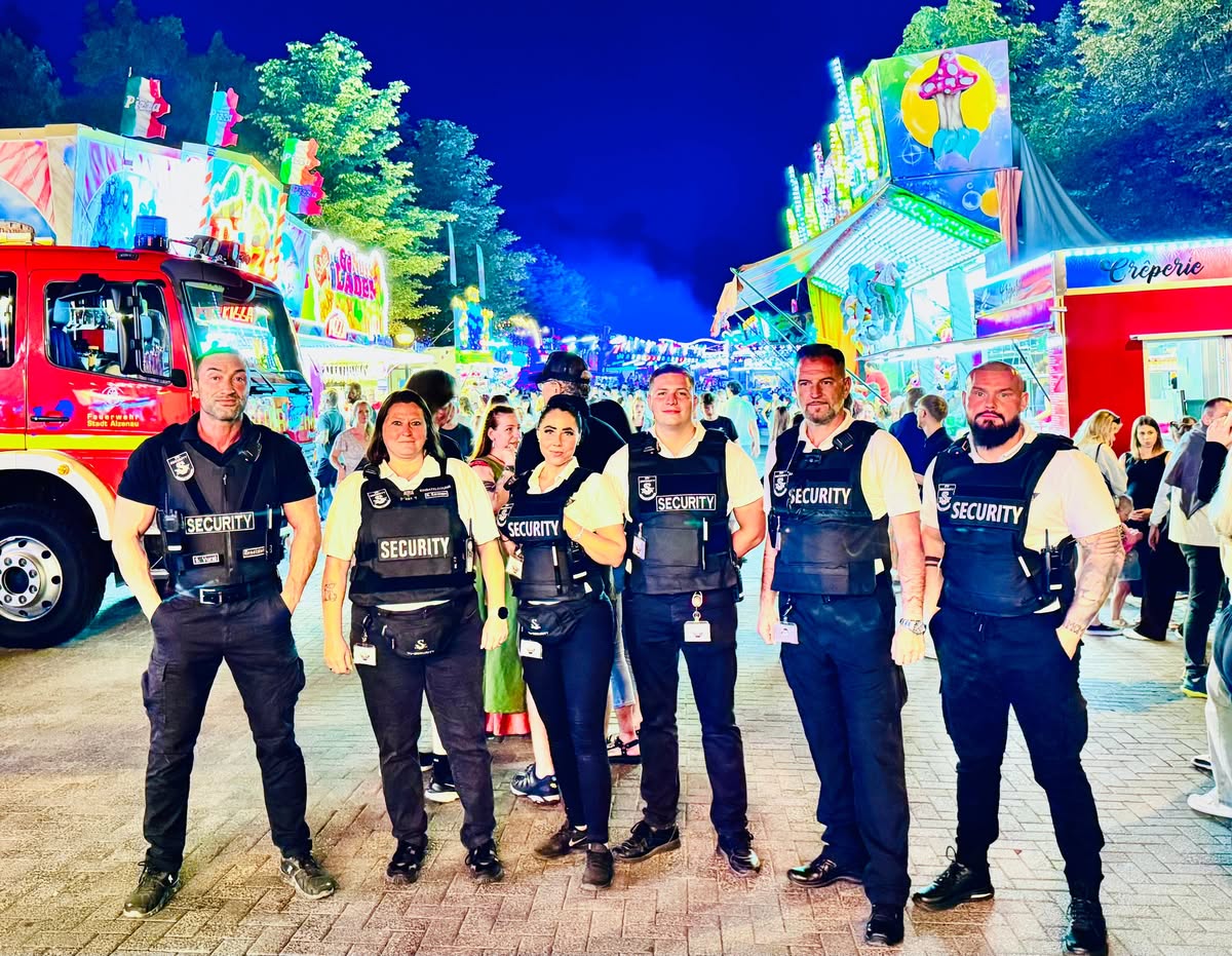SV-Security am Stadtfest Alzenau