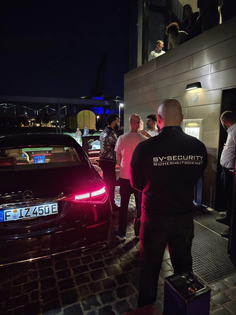 Craig David in Frankfurt, Personenschutz von SV-Security